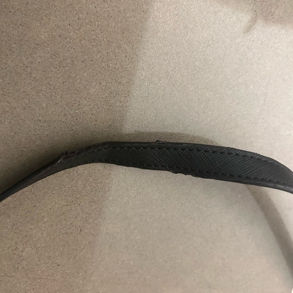 DKNY Elegant Black Crossbody Bag with Gold Chain very light usage - Picture 7 of 8